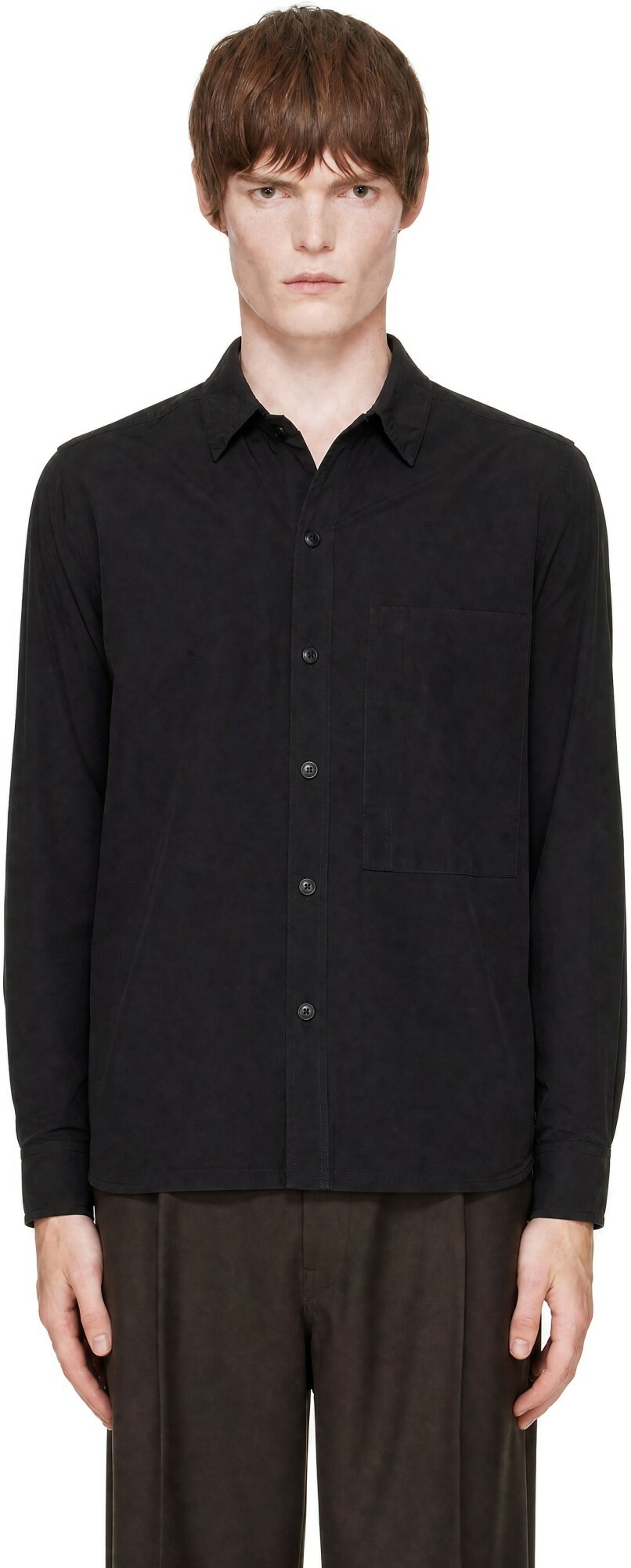 CASEY CASEY Black New Fabu Overshirt