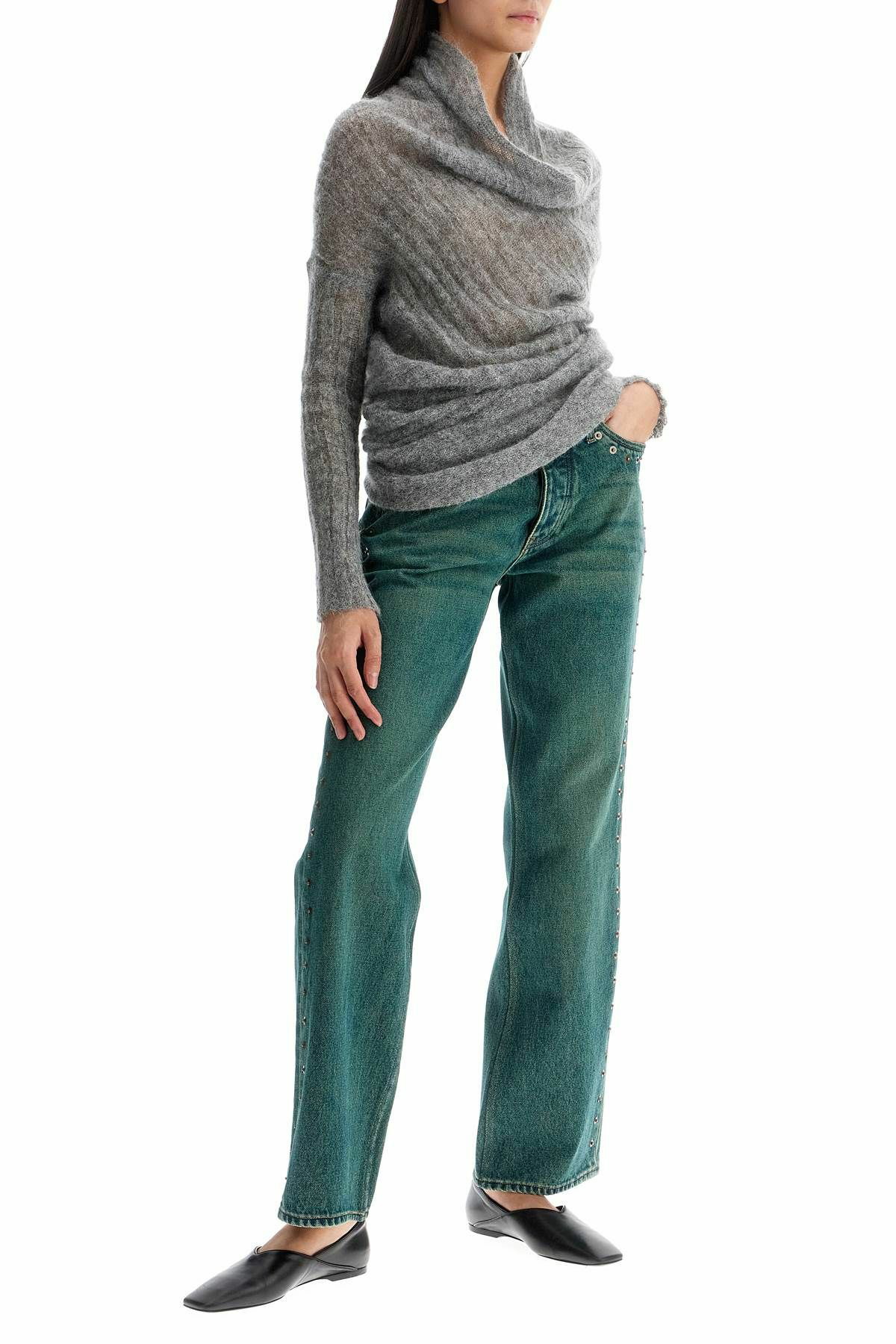 PALOMA WOOL asymmetric sutil kn Grey Paloma Wool