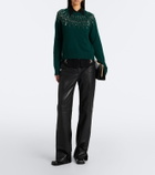 Altuzarra Harold embellished wool sweater