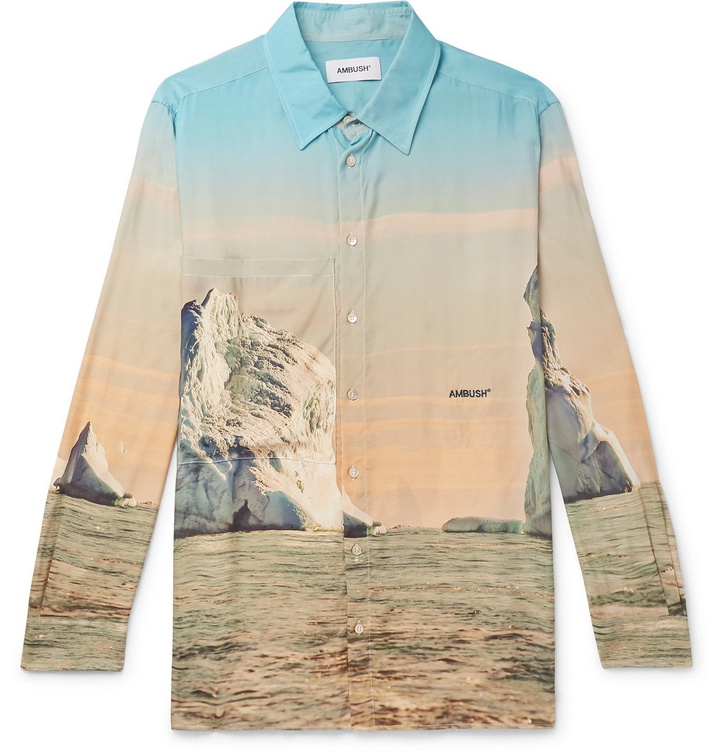 Photo: AMBUSH® - Printed Voile Shirt - Multi