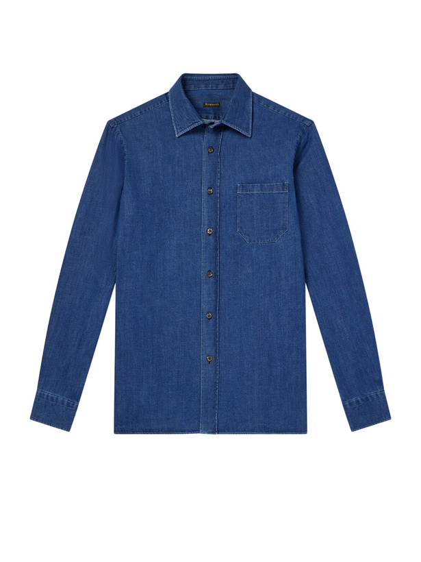 Photo: Rubinacci - Denim Shirt - Blue