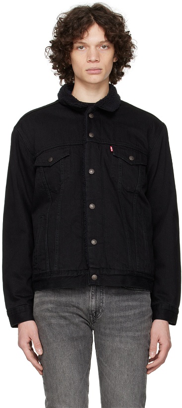 Photo: Levi's Black Type 3 Denim Jacket