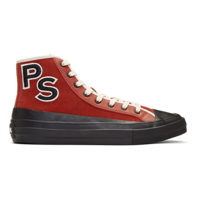 Photo: PS by Paul Smith Red Suede Kit Sneakers