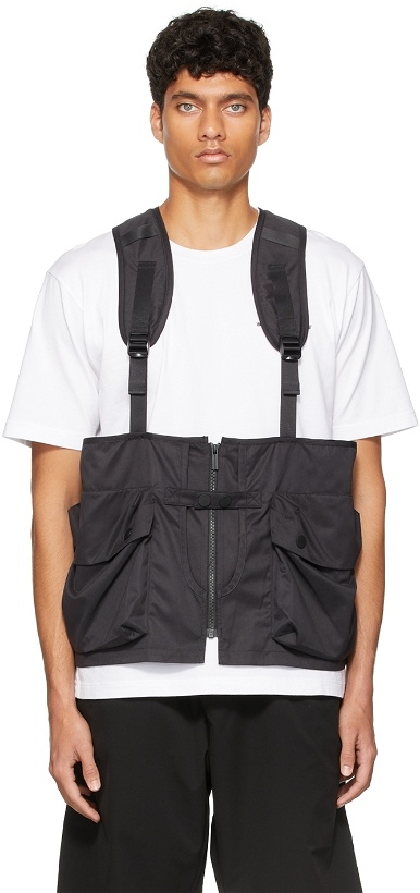 Photo: White Mountaineering Black Camping Vest