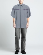 Msgm Mens Shirt in Grey