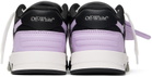 Off-White Kids Black & Purple Out Of Office Sneakers