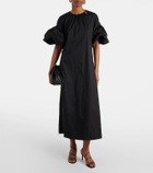 'S Max Mara Rose cotton-blend maxi dress