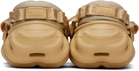 Crocs Tan Echo Clogs