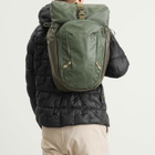 Osprey Transporter Roll Top Backpack in Pine Leaf/Earl Grey 