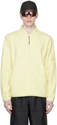RAINS Yellow Half-Zip Sweater