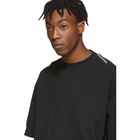 Balenciaga Black Logo Tab Regular T-Shirt