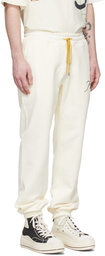 Rhude Off-White Cotton Lounge Pants