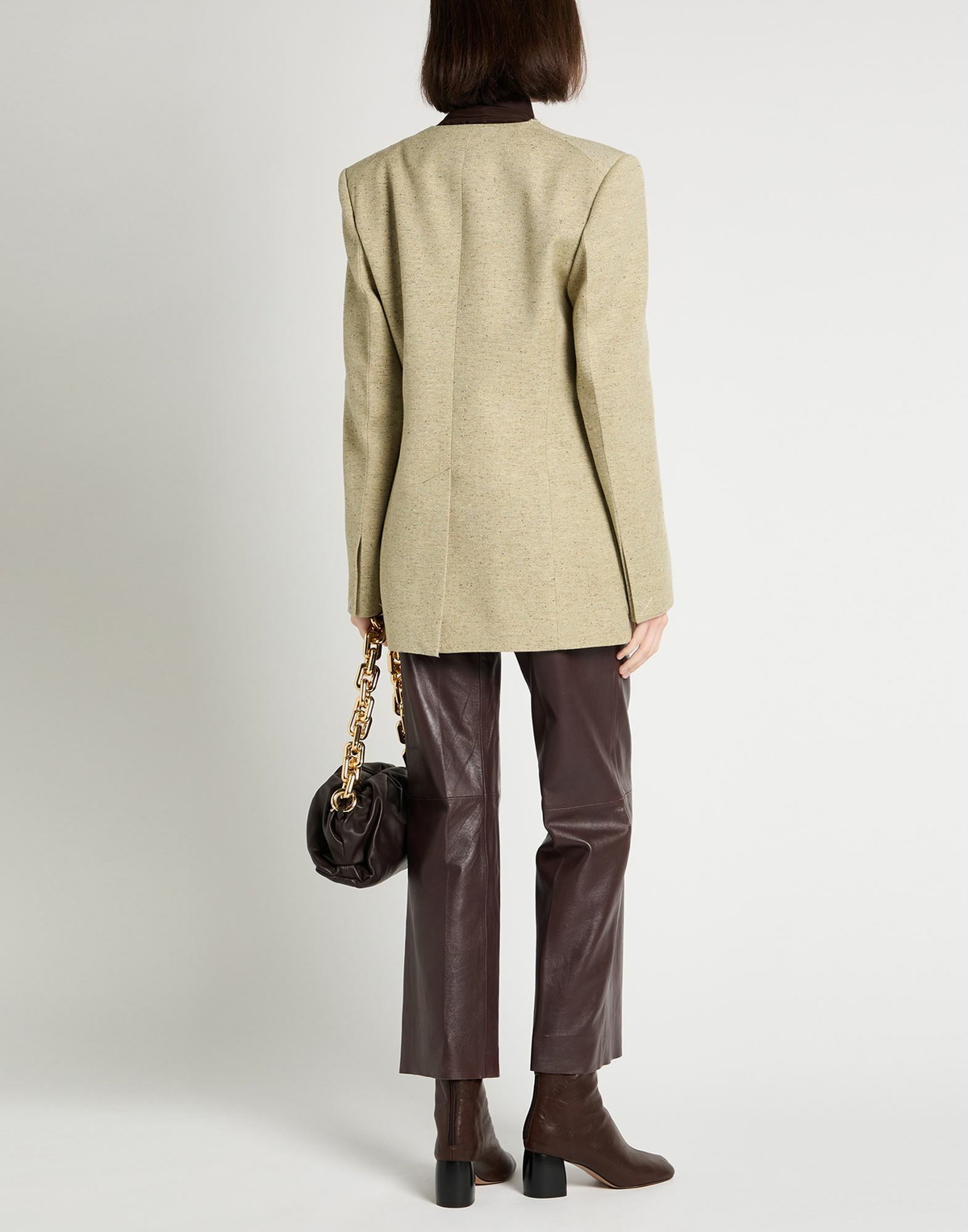 Victoria Beckham Womens Blazer Light in Green