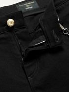 Dolce & Gabbana - Skinny-Fit Embellished Jeans - Black