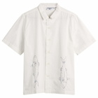 Service Works Men's Mackerel Shirt in Off-White