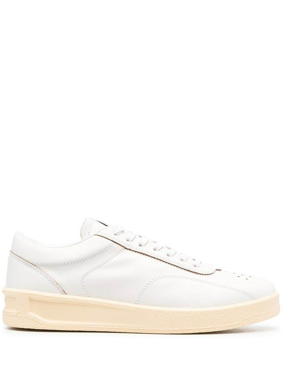 JIL SANDER - Leather Sneakers Jil Sander