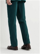 Sid Mashburn - Cotton and Cashmere-Blend Twill Suit Trousers - Blue