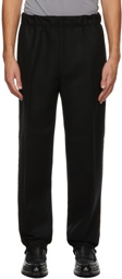 Ermenegildo Zegna Couture Black Pyjama Trousers