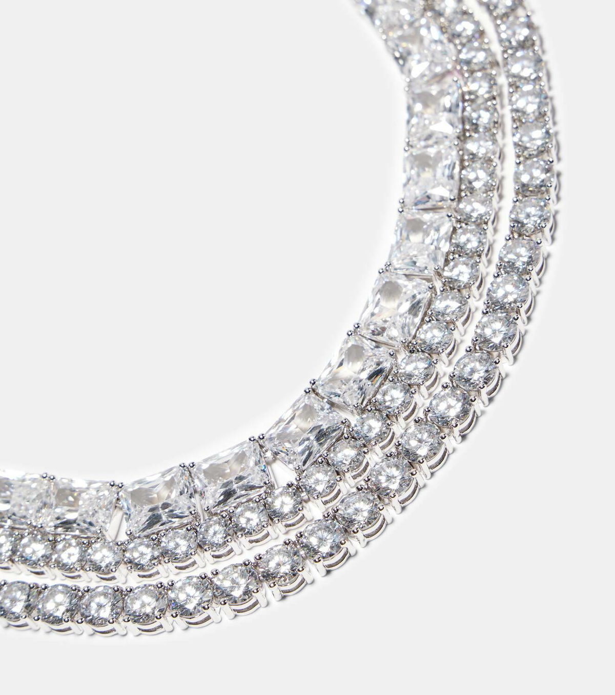 Self-Portrait Crystal-embellished choker