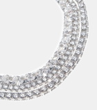 Self-Portrait Crystal-embellished choker