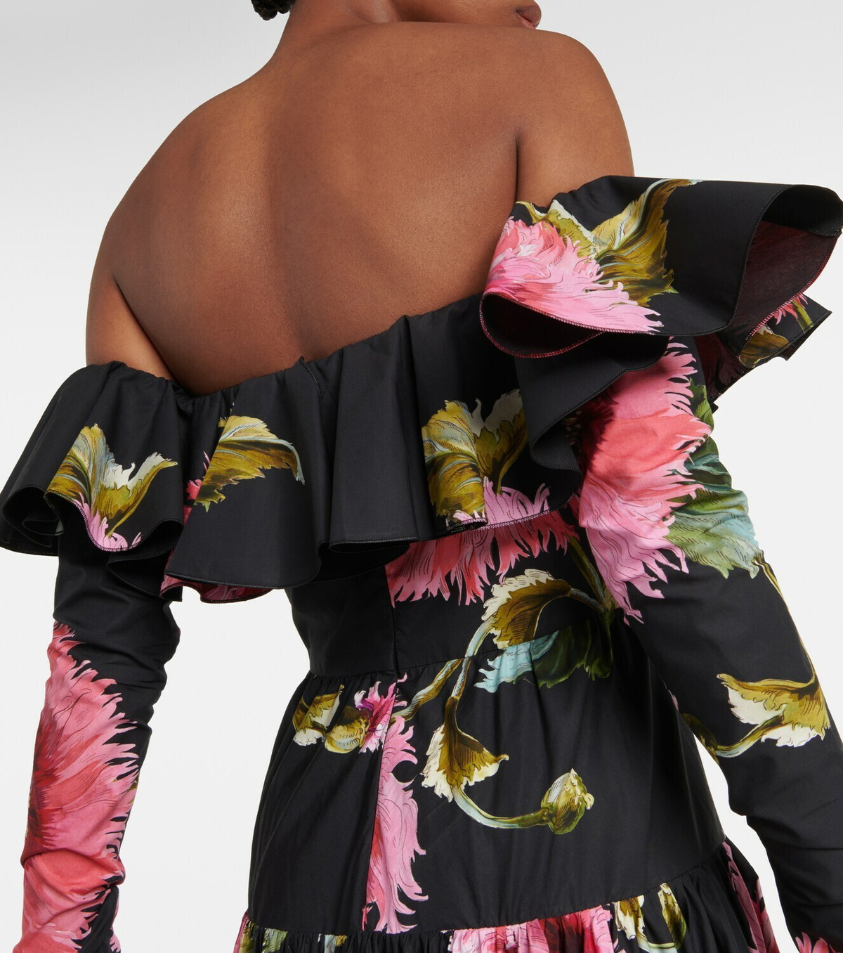 Giambattista Valli Off-shoulder floral cotton maxi dress Giambattista Valli Off-shoulder floral cotton maxi dress
