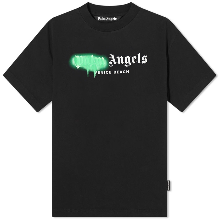 Photo: Palm Angels Sprayed Venice Beach Logo Tee