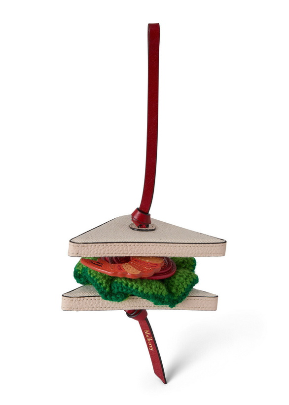 Photo: Mulberry Prawn Sandwich bag Charm - Multicoloured 1 - One Size