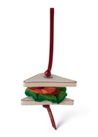 Mulberry Prawn Sandwich bag Charm - Multicoloured 1 - One Size
