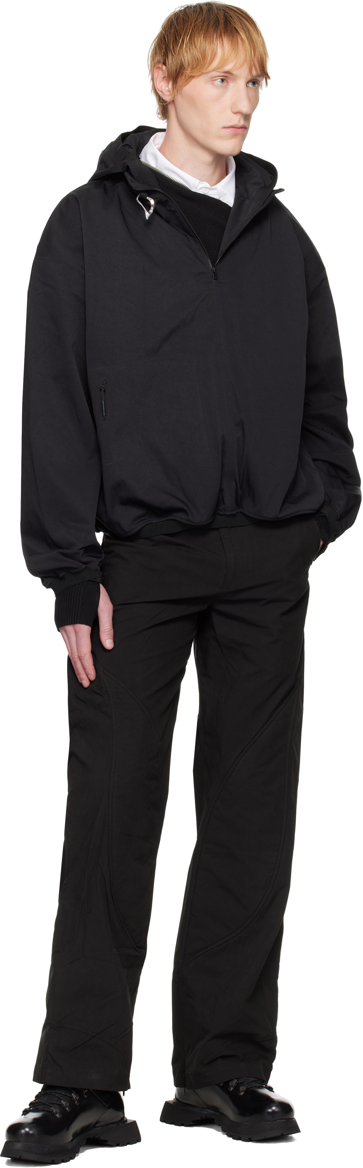 HELIOT EMIL Black Terrane Jacket