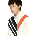 Stella McCartney White Zip-Up Cardigan