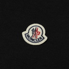 Moncler Men's Zip Logo Hoody in Black