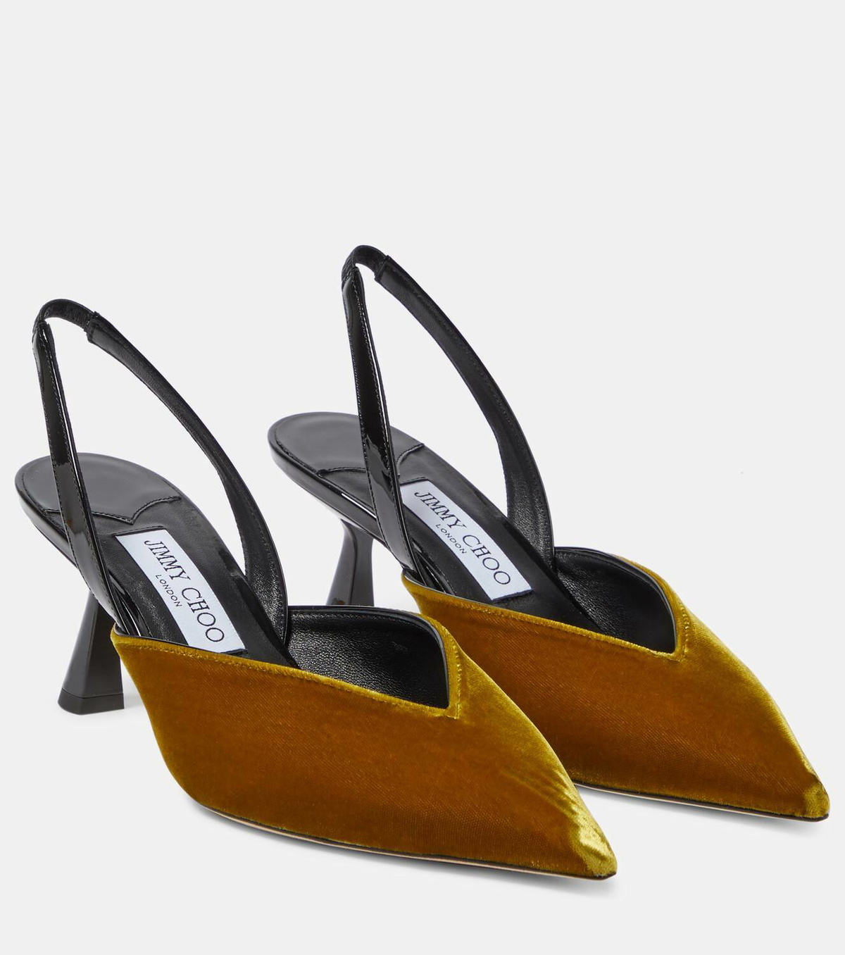 Jimmy Choo Maryanne 65 velvet slingback pumps Jimmy Choo display picture 1