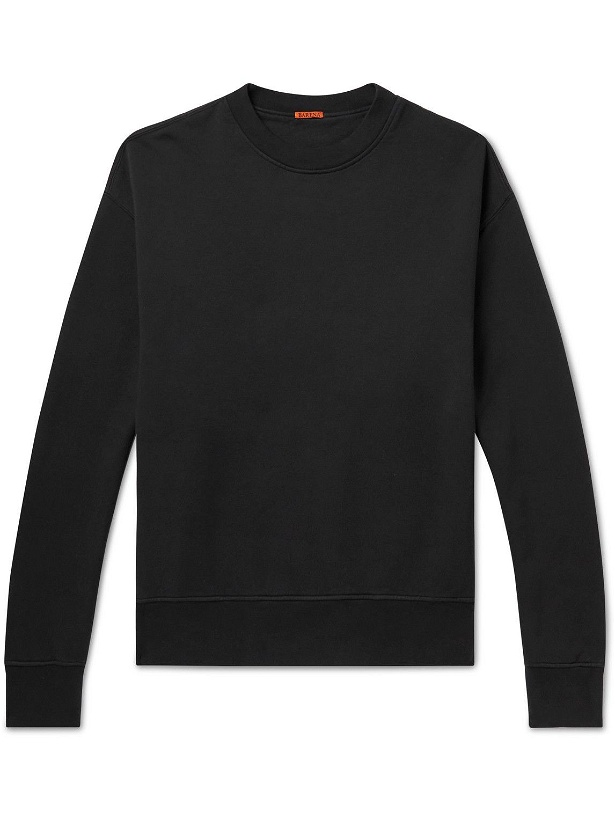 Photo: Barena - Otela Cotton-Jersey Sweatshirt - Black