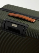 FPM Milano - Bank Zip Deluxe 76cm Leather-Trimmed Polycarbonate Spinner Suitcase