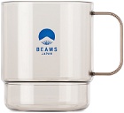 BEAMS JAPAN Brown Logo Stacking Mug