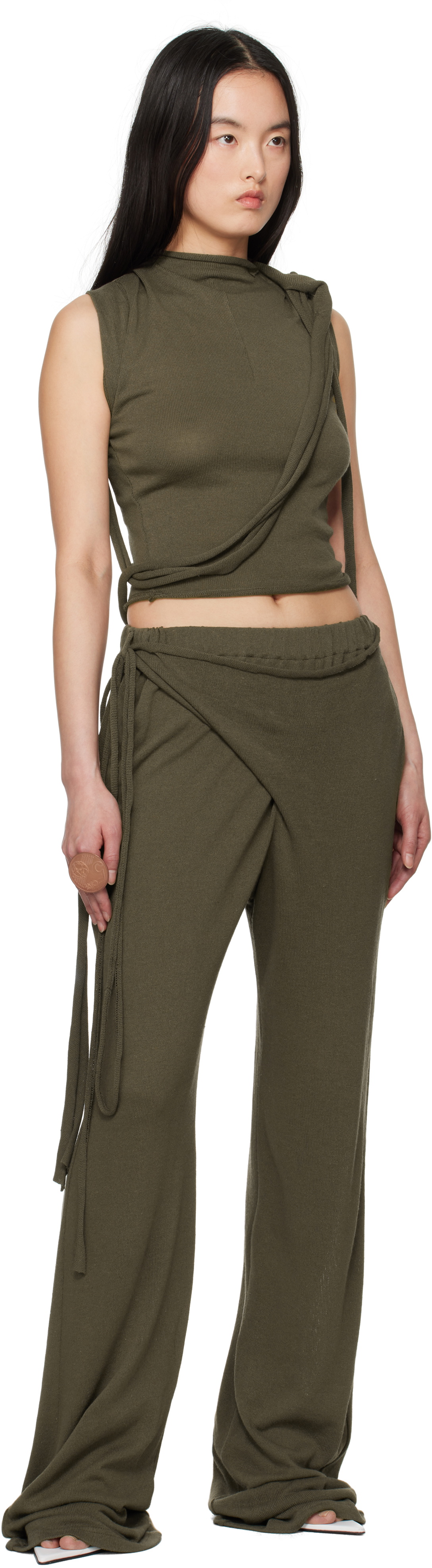 Ottolinger Green Wrap Lounge Pants