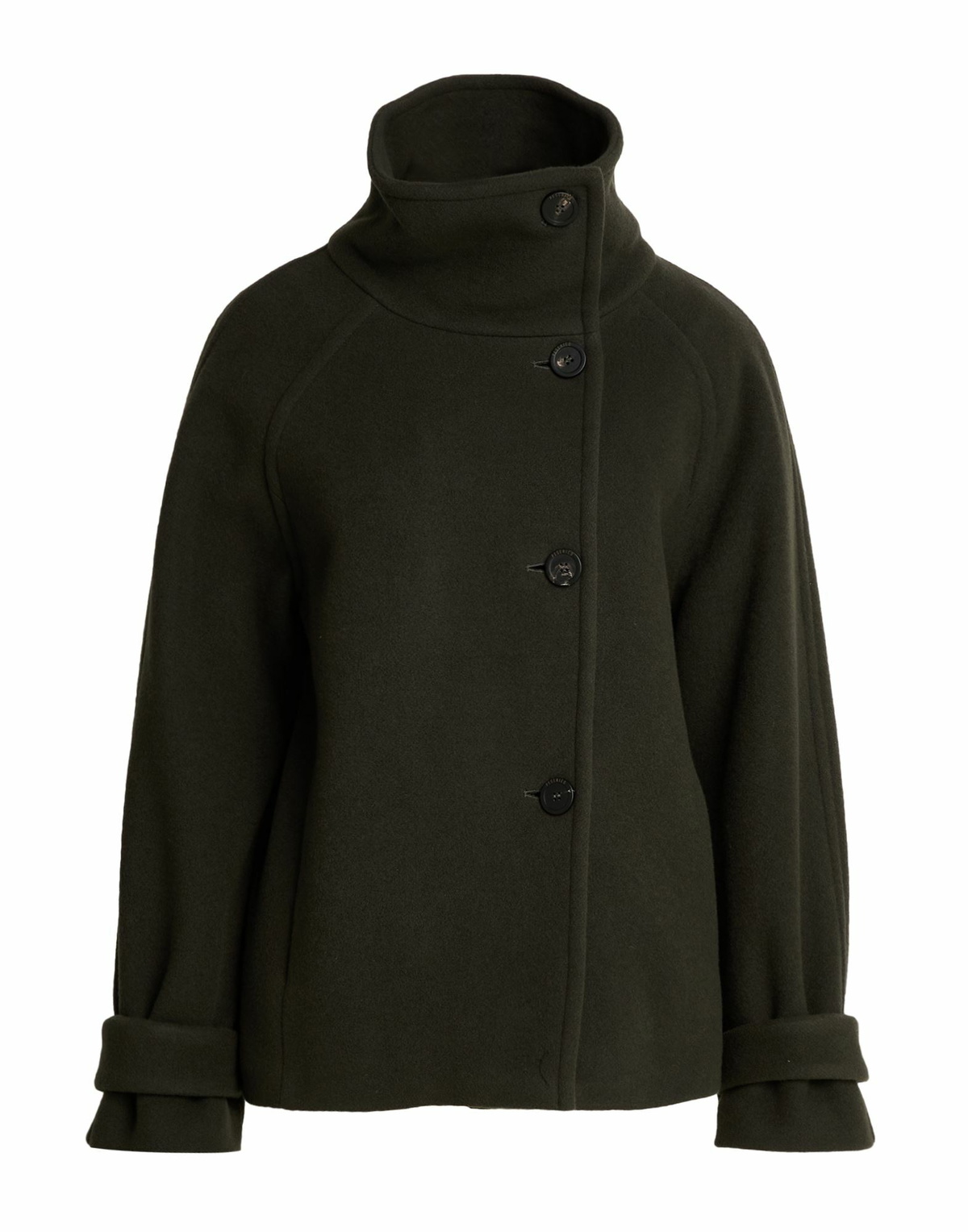 Peserico Womens Coat in Dark green