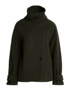Peserico Womens Coat in Dark green