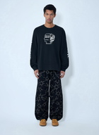 Brain Dead Printed Wide-Leg Trousers