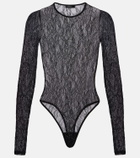 Wardrobe.NYC Floral lace bodysuit