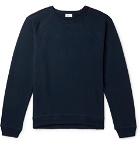 Schiesser - Oskar Loopback Cotton-Blend Jersey Sweatshirt - Navy