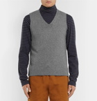 Beams Plus - Wool-Blend Sweater Vest - Men - Gray