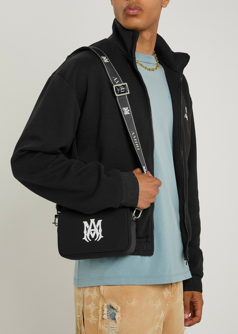 Amiri MA Logo Camera bag - Black - One Size