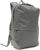 Bao Bao Issey Miyake Gray Liner One-Tone Backpack