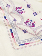 Isabel Marant - Embroidered Cotton Shirt - Neutrals