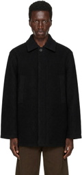 LE17SEPTEMBRE Black Boxy Half Coat