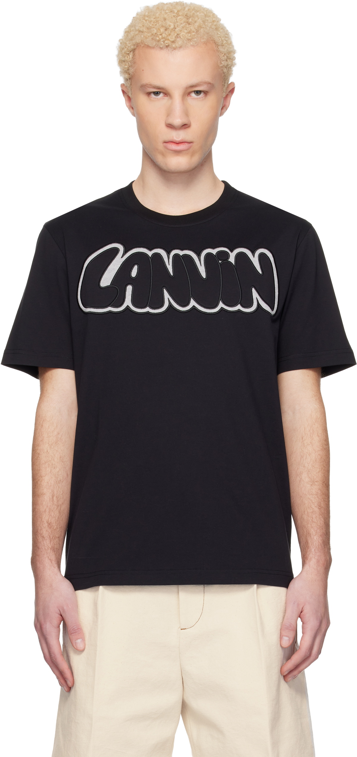 Lanvin Black Urban Curb T-shirt