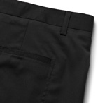 RtA - Slim-Fit Tapered Logo-Print Wool Trousers - Black