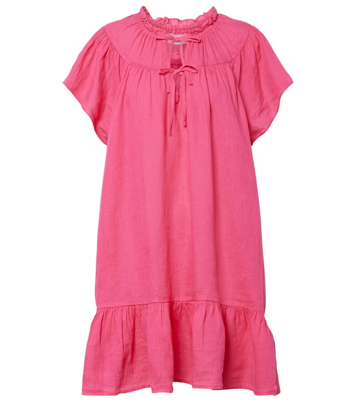 Photo: Velvet Livvy tiered linen minidress