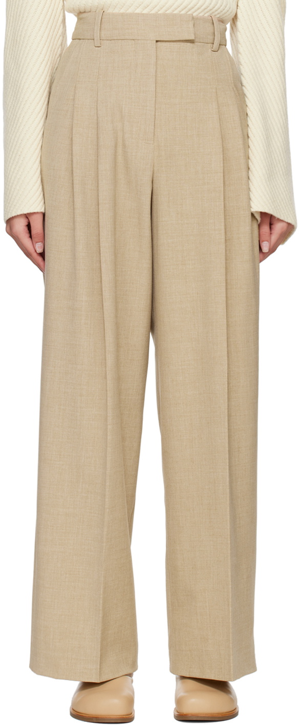 by Malene Birger Brown Cymbaria Trousers by Malene Birger